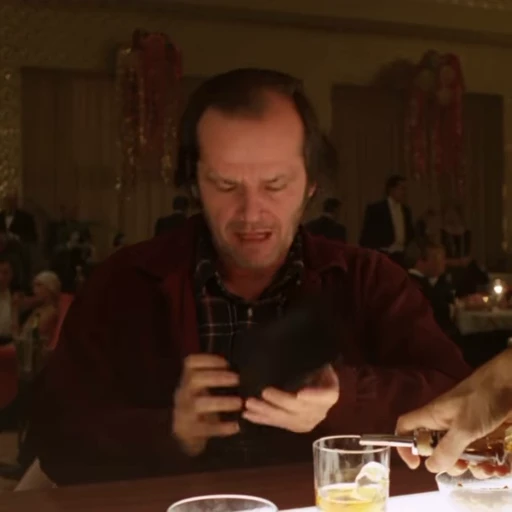 🪓 Стикер «The Shining A Clockwork Orange» для Telegram