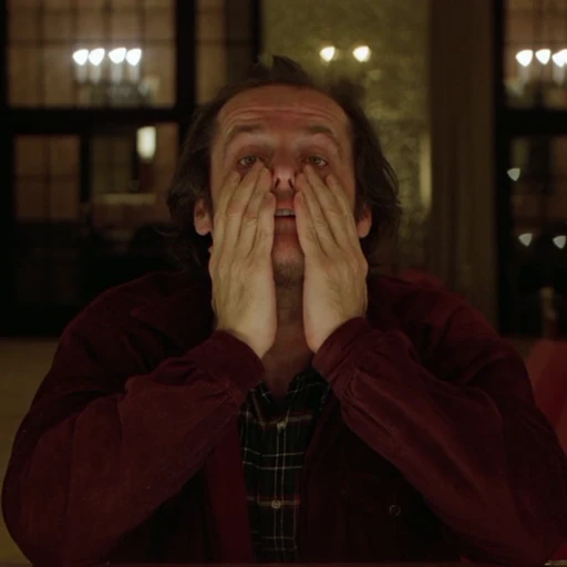 🪓 Стикер «The Shining A Clockwork Orange» для Telegram