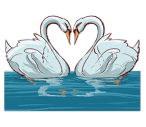 🦆 Стикер «The Signs of Love» для Telegram