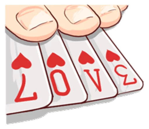 ♥ Стикер «The Signs of Love» для Telegram