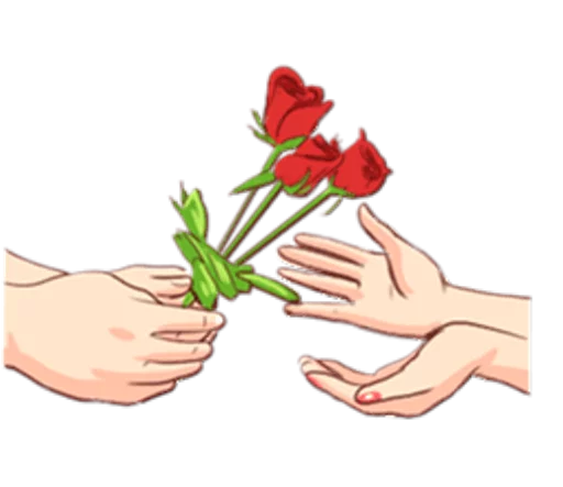 💐 Стикер «The Signs of Love» для Telegram