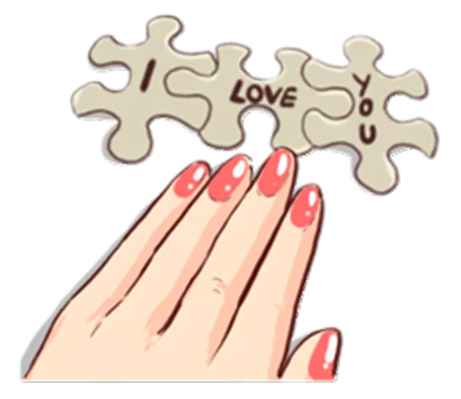 💘 Стикер «The Signs of Love» для Telegram