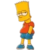 Стикер 23 🤗 The Simpsons - смайлики с Симпсонами 🍩