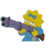 Стикер 9 🤗 The Simpsons - смайлики с Симпсонами 🍩