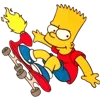 Стикер 26 🤗 The Simpsons - смайлики с Симпсонами 🍩