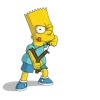 Стикер 5 🤗 The Simpsons - смайлики с Симпсонами 🍩
