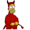 Стикер 17 🤗 The Simpsons - смайлики с Симпсонами 🍩