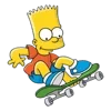 Стикер 21 🤗 The Simpsons - смайлики с Симпсонами 🍩