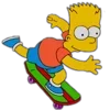 Стикер 25 🤗 The Simpsons - смайлики с Симпсонами 🍩