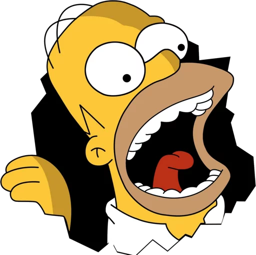 😊 Стикер «The Simpsons» для Telegram