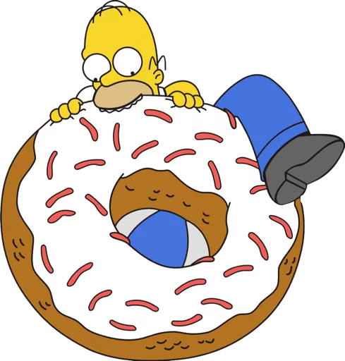 😊 Стикер «The Simpsons» для Telegram