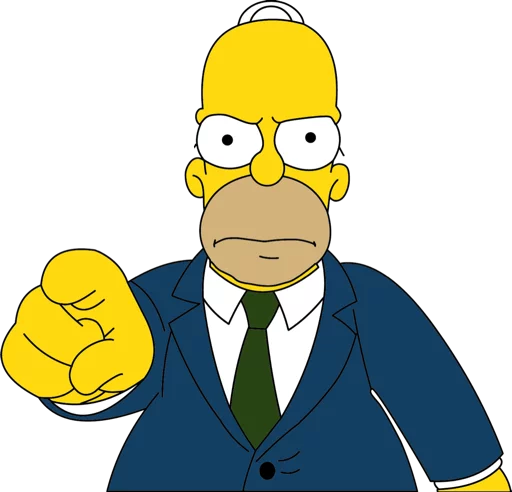 😊 Стикер «The Simpsons» для Telegram