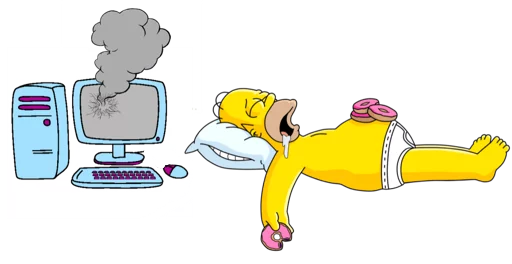 😊 Стикер «The Simpsons» для Telegram