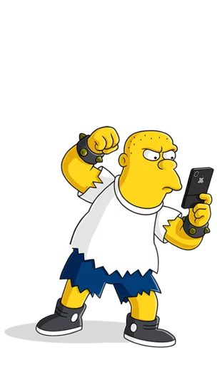 😊 Стикер «The Simpsons» для Telegram