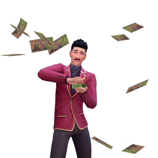 💸 Стикер «The Sims 4» для Telegram