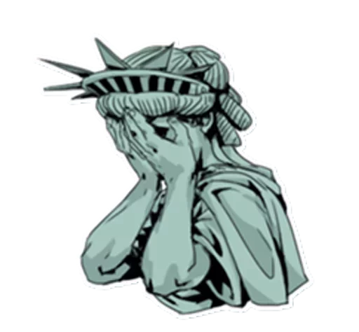 🗽 Стикер «The Statue» для Telegram