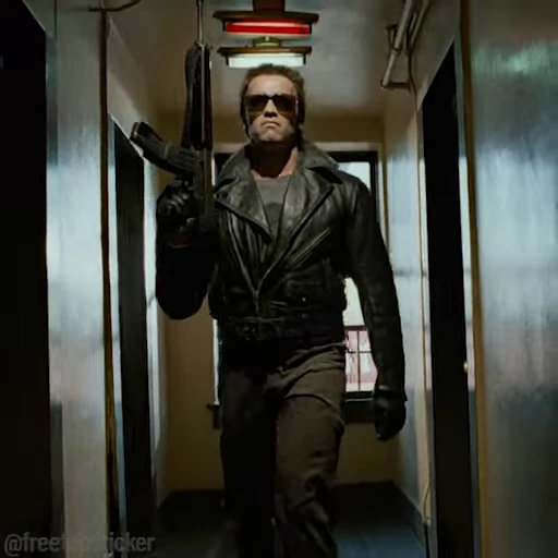 🤖 Стикер «The Terminator» для Telegram