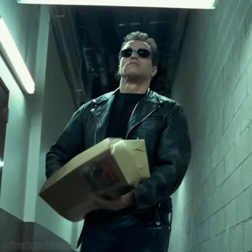 🔫 Стикер «The Terminator» для Telegram