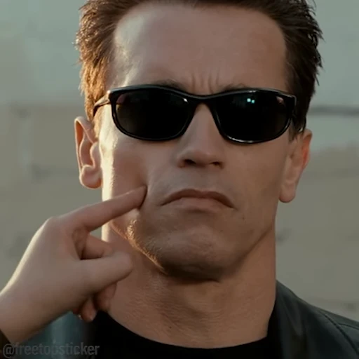 😎 Стикер «The Terminator» для Telegram