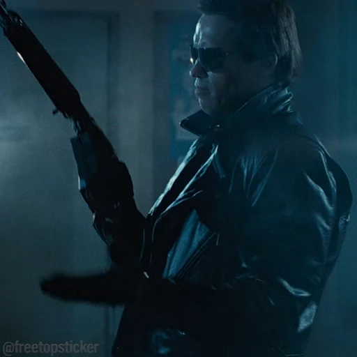 🔫 Стикер «The Terminator» для Telegram