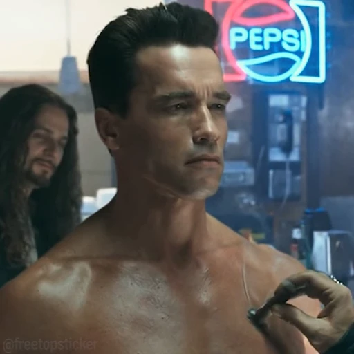 🚬 Стикер «The Terminator» для Telegram
