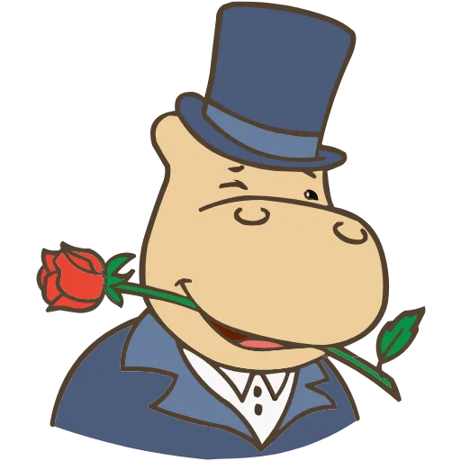 🦛 Эмодзи «ТимаТомное настроение» для Telegram