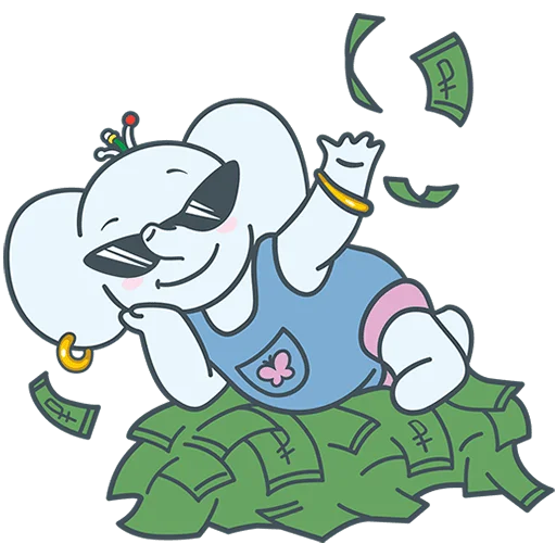 🤑 Стикер «ТимаТомное настроение Без Текста» для Telegram
