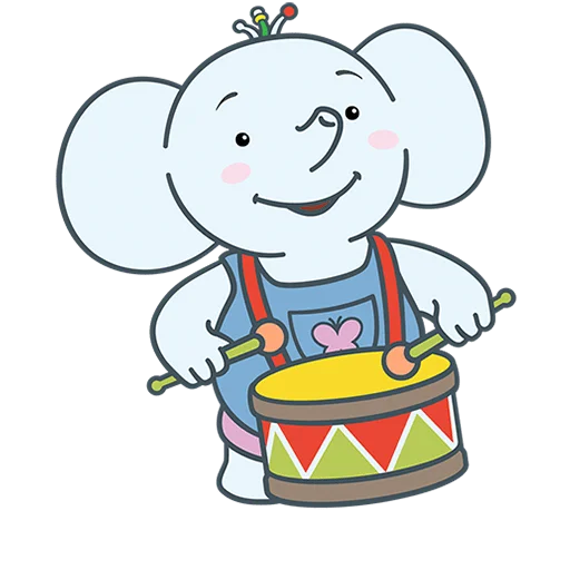 🐘 Стикер «ТимаТомное настроение Без Текста» для Telegram