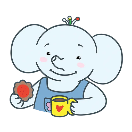 🐘 Стикер «ТимаТомное настроение Без Текста» для Telegram