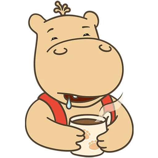🦛 Стикер «ТимаТомное настроение Без Текста» для Telegram