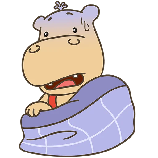 🦛 Стикер «ТимаТомное настроение Без Текста» для Telegram