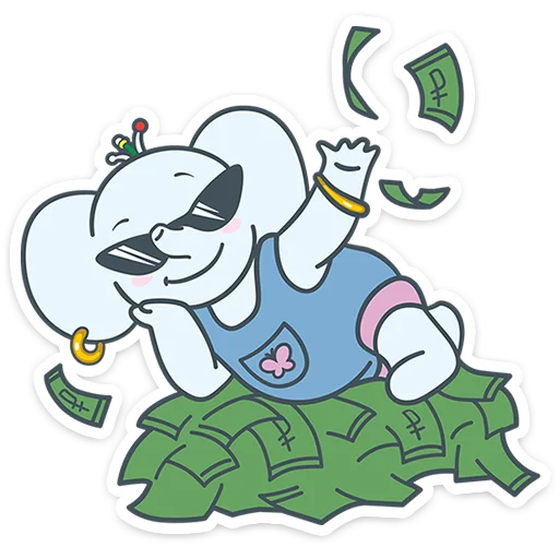 😎 Стикер «ТимаТомное настроение&;» для Telegram