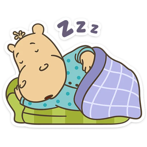 😴 Стикер «ТимаТомное настроение&;» для Telegram