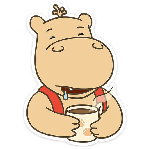 ☕ Стикер «ТимаТомное настроение&;» для Telegram
