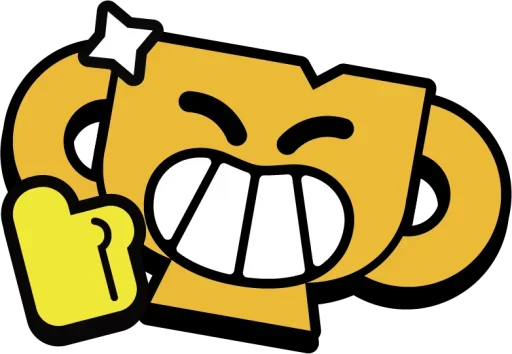 😁 Стикер «Brawl Stars trophy» для Telegram