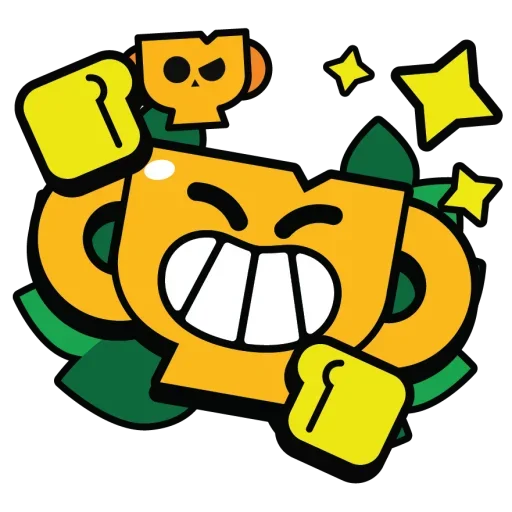 😁 Стикер «Brawl Stars trophy» для Telegram