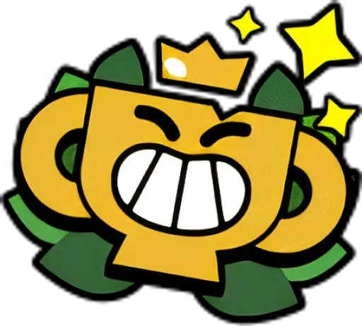 Стикерпак Brawl Stars trophy для Telegram