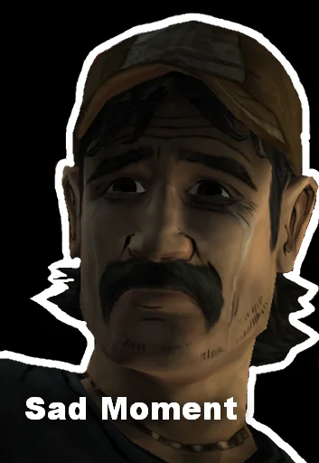 😢 Стикер «Валькін Дєд / Walking Dead» для Telegram