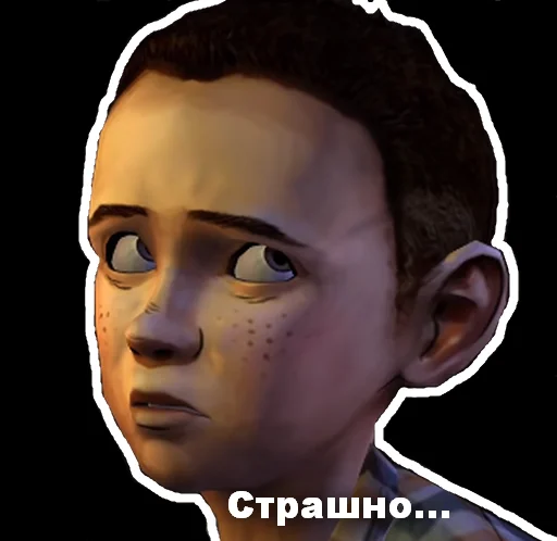 Стикерпак Валькін Дєд / Walking Dead для Telegram