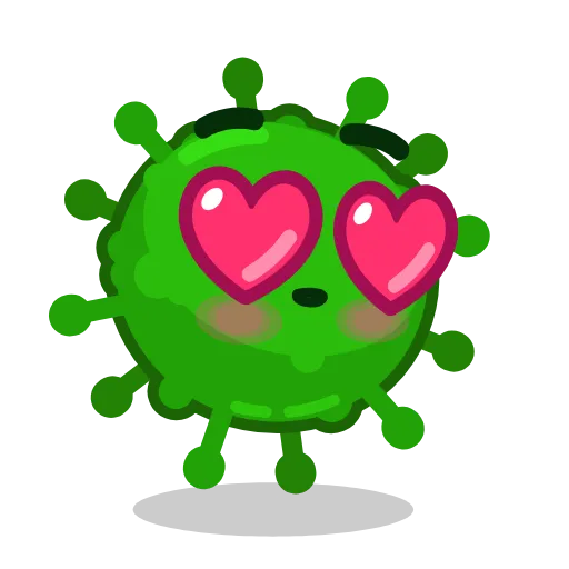 😍 Стикер «The Virus» для Telegram