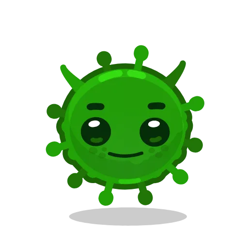 😈 Стикер «The Virus» для Telegram