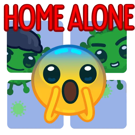 😨 Стикер «The Virus» для Telegram