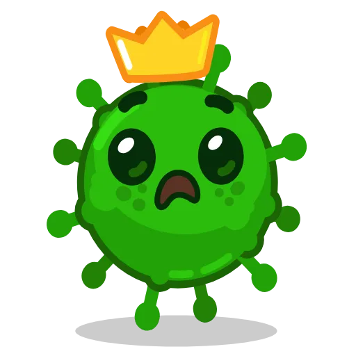 😘 Стикер «The Virus» для Telegram