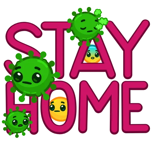 🏠 Стикер «The Virus» для Telegram