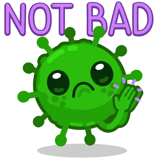 👏 Стикер «The Virus» для Telegram