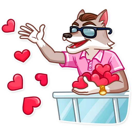 💕 Стикер «The Wolf of Wall Street» для Telegram