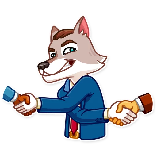 🤝 Стикер «The Wolf of Wall Street» для Telegram
