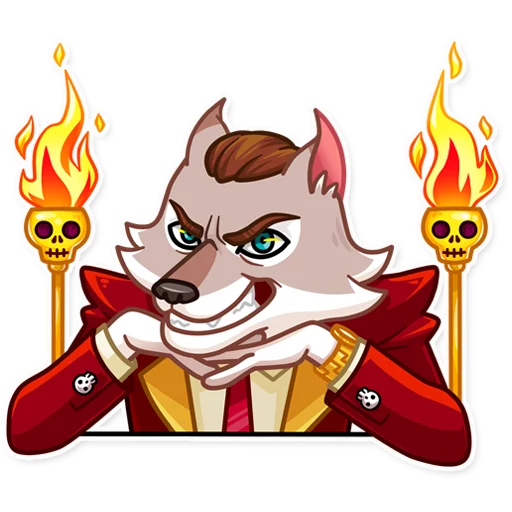😈 Стикер «The Wolf of Wall Street» для Telegram