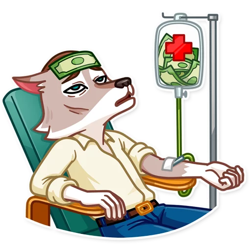 🤒 Стикер «The Wolf of Wall Street» для Telegram
