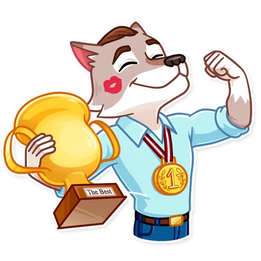 💪 Стикер «The Wolf of Wall Street» для Telegram